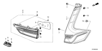 335003F0H12-TAILLIGHT ASSY., R