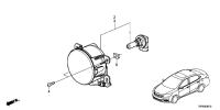 33165STKA01-BULB(FOR HEADLAMP, NO.2)