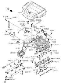 283103C400-MANIFOLD ASSY-INTAKE