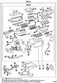 0411131442-GASKET KIT, ENGINE OVERHAUL
