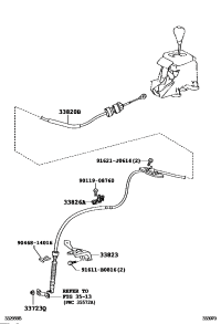 CABLE ASSY, TRANSMISSION CONTROL