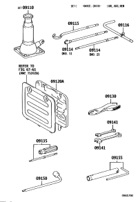 0911435040-EXTENSION SUB-ASSY, JACK HANDLE