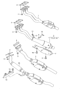 INTAKE MANF GASK VW/AUDI/SKODA