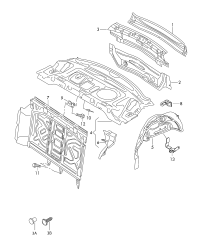 8K5813307-Panel, rear end