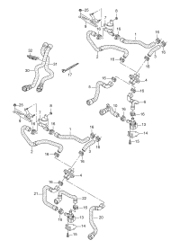 8K0819147A-Bracket, auxiliary water pump