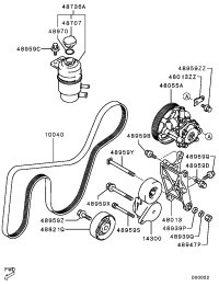 MN163085-BELT,ALTERNATOR AND OTHERS