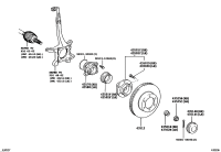 4350260200-HUB & BEARING ASSY