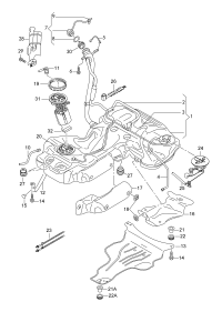 8T0201055T-Fuel tank: