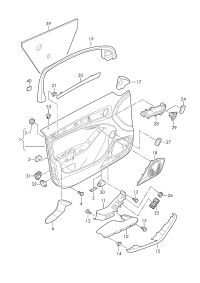 8K0863625-INTAKE MANF GASK VW/AUDI/SKODA