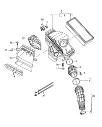 8K0133837BJ-AIR CLEANER