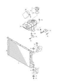 8K0121251L-RADIATOR
