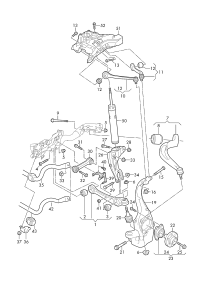 PORSCHE MACAN CONTROL ARM-LH