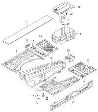 7P0801283-Box, battery