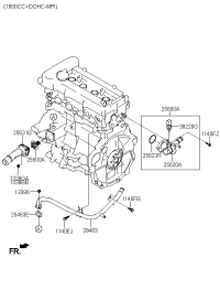 256002B700-CONTROL ASSY-COOLANT TEMPERATU