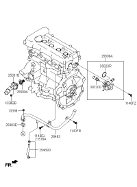 256312B052-FITTING-COOLANT INLET