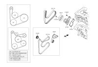 252122E310-V-RIBBED BELT