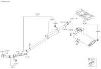 28600F8450-MUFFLER COMPLETE-CENTER