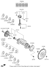 210202B913-BRG SET-CRANKSHAFT