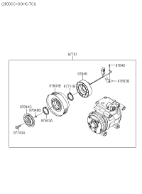 977011D500-COMPRESSOR ASSY