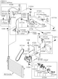 9770429110-BRKT ASSY-T/PULLEY MTG