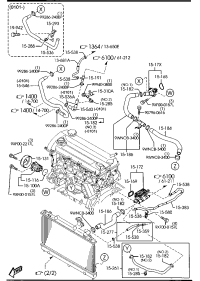 LF9415100-HOUSING,WATER PUMP