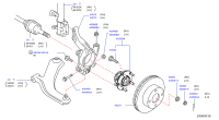 402025US0A-HUB ASSY-FR WHEEL