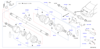 391003RC2B-SHAFT ASSY-FRON