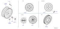 403155UR0A-CAP-DISC WHEEL