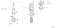 540103RA1E-Spring, front suspension
