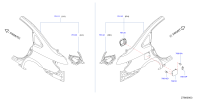 G8100EX8MB-FENDER REAR,RH