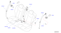 888543DN0B-Belt assy-assy rr