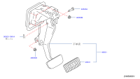 465311KA1A-PAD PEDAL PKB