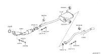 20010JX30A-PIPE-EXHAUST FR