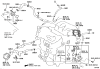 9613642101-Clamp or clip (for water by-pass hose no.5)