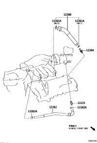 1220431120-Valve sub-assy, ventilation