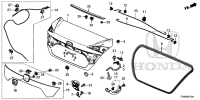74877TBA000-SLIDER ASSY,TRUNK