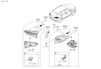92404F8100-LAMP-RRCOMB RH IN SI