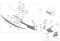 81260S6000-Handle assy-tail gate o/s