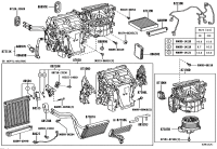 8850160421-EVAPORATOR SUB-ASSY, COOLER, NO.1