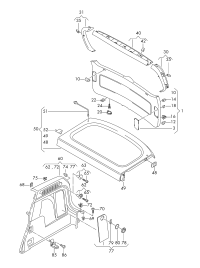 5N0867601A-Garnish, rr. hatch