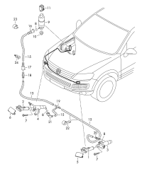 7P6955103-HEADLIGHT WASHING JET LH
