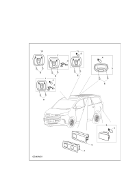 C00129610-LAMP ASSY-LUGGAGE COMPARTMENT