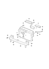 5ND805567-Bracket, cowl top