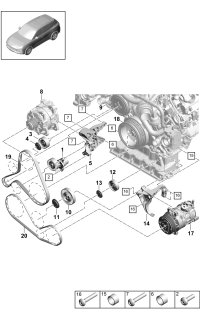 9A790313310-BELT TENSIONER