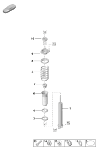 992512015S-Strut-shock absorber