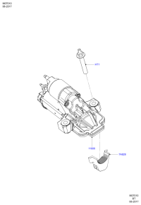 GN1511000AA-STARTER12V 9TFORD RANGER 9T