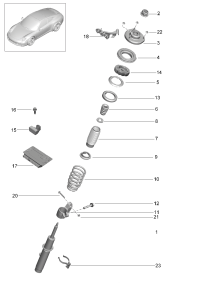 99134304509-ABSORBER SHOCK