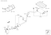 28600D8110-MUFFLER ASSY-CTR(FRONT)