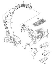 1K0129654AR-HOSE-OIL RETURN PIPE