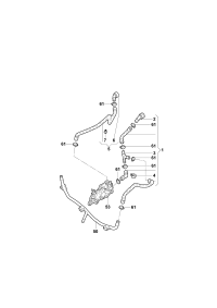 5Q0122073AN-WATER HOSE